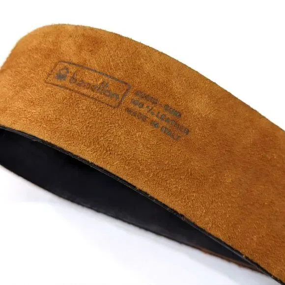 Benetton Leather Waist Cinch Belt - Picture 8 of 8